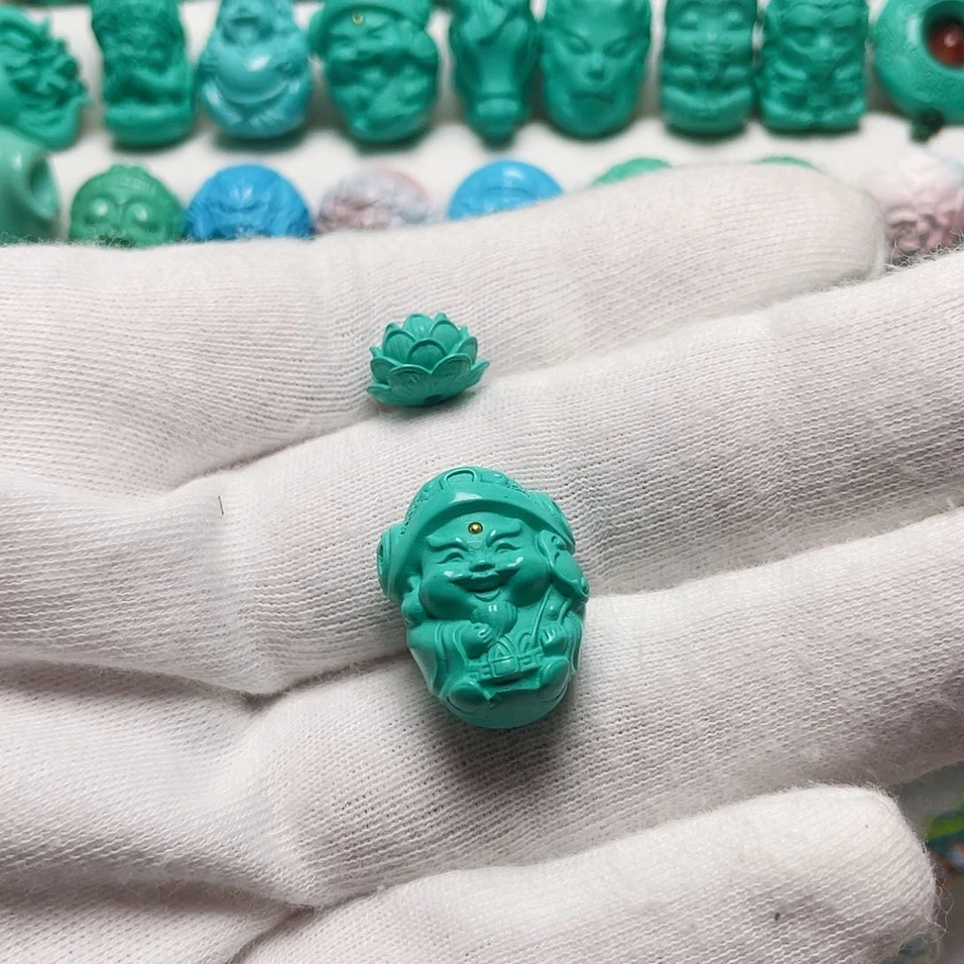 置***上十堰配饰配珠财神莲花