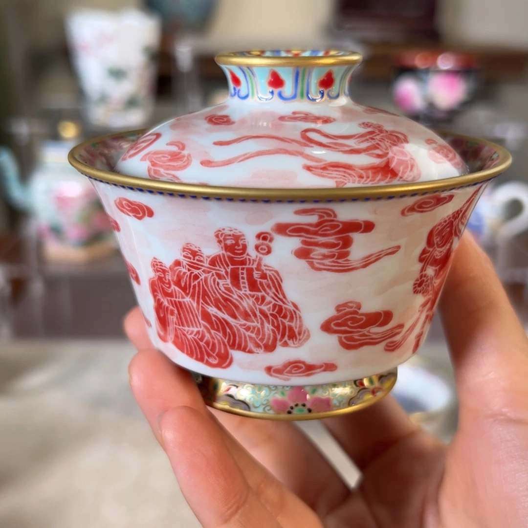 乐****纯手工手绘 高端茶器