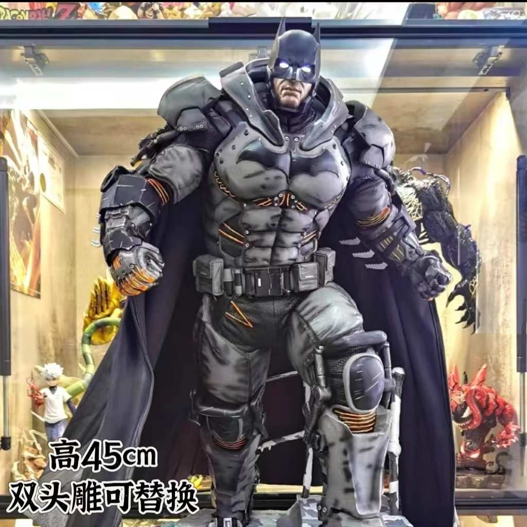 【全款现货】蝙蝠侠高45cm 双头雕有底座 模型手办