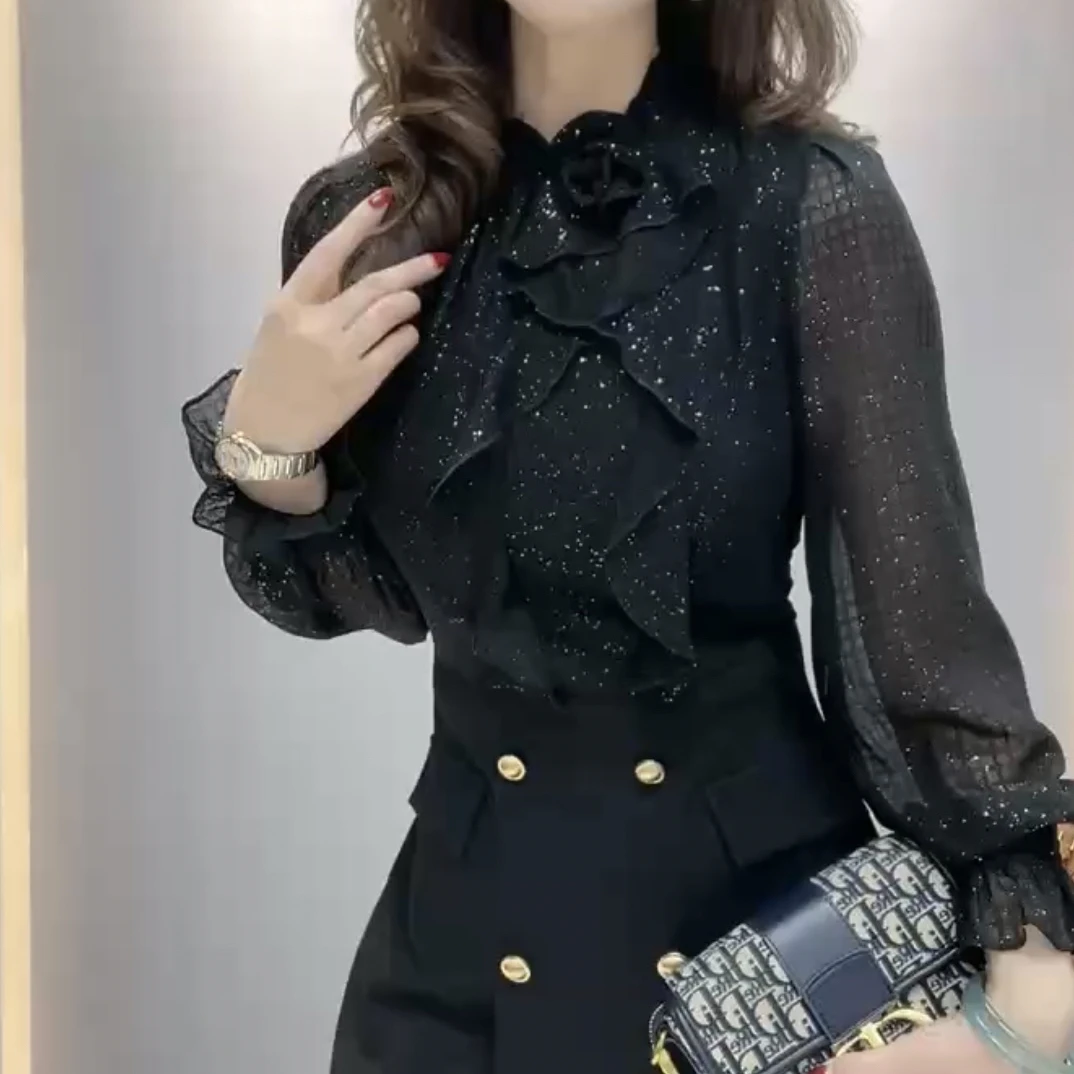 时尚潮流新款圆领花朵宽松连衣裙减龄显瘦百搭洋气