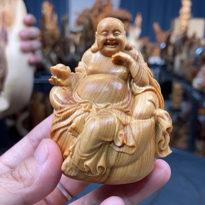 柏木（崖柏）手把件