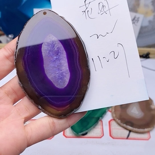 玛瑙/玉髓颈饰未镶嵌花*