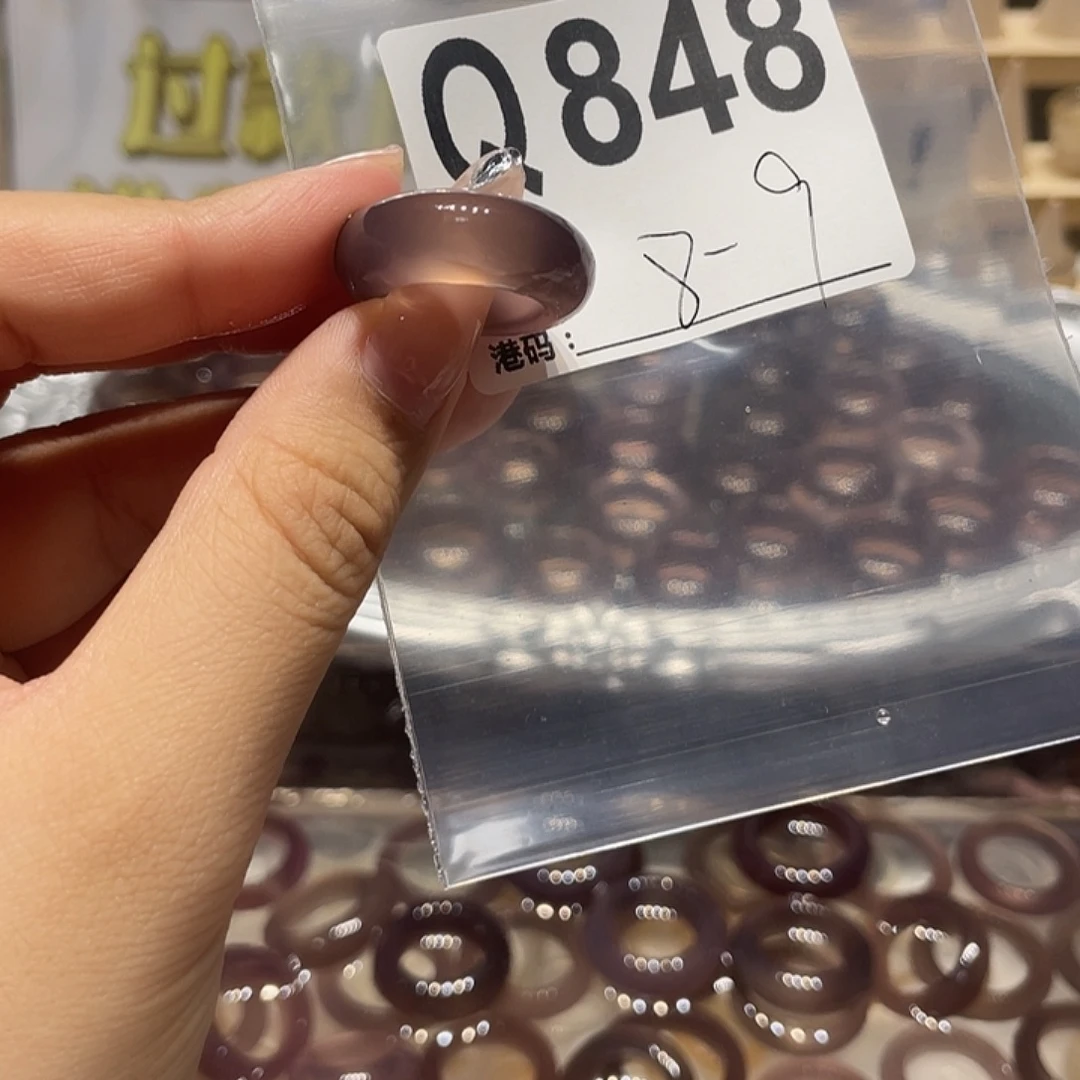 未镶嵌戒指玛瑙/玉髓848