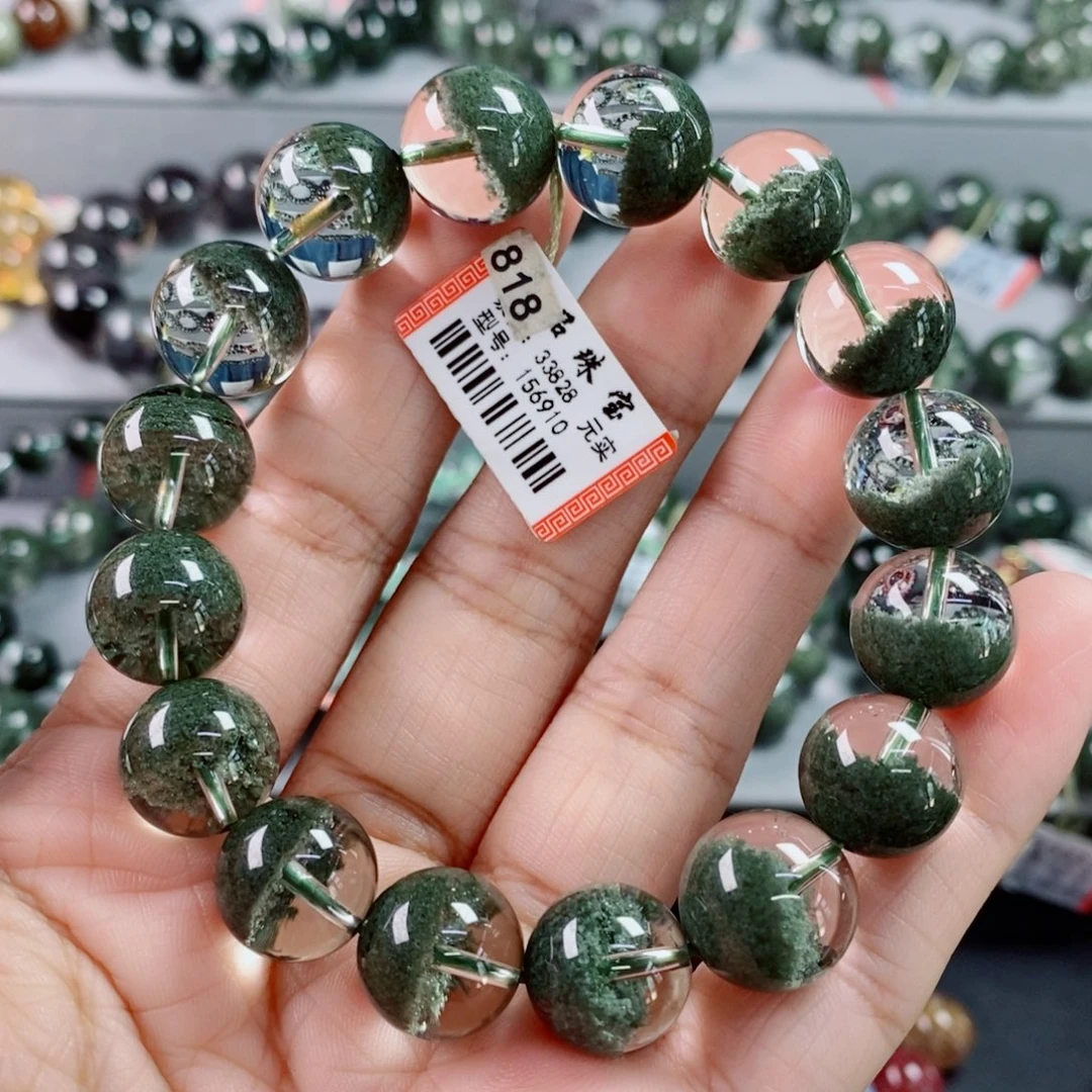 水晶手链未镶嵌绿幽灵手链156910