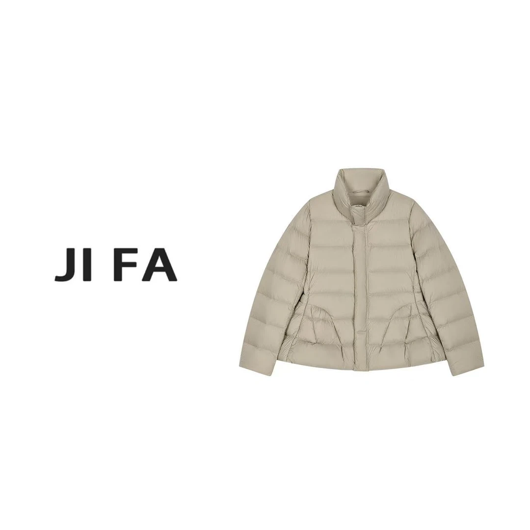 【即发】‘JN同款立领时尚休闲收腰羽绒服 C-11660