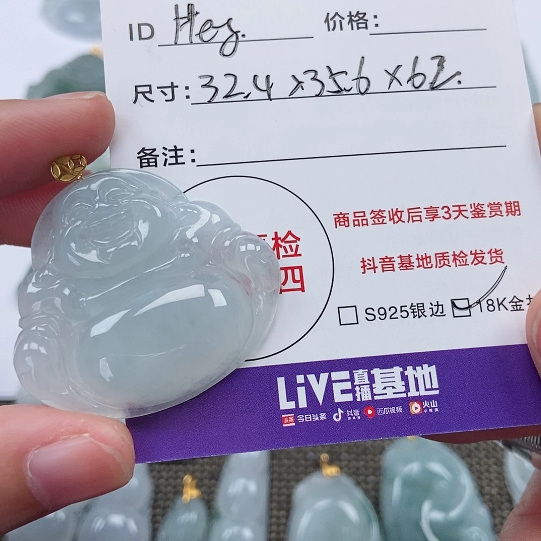 H***,翡翠未镶嵌颈饰翡翠