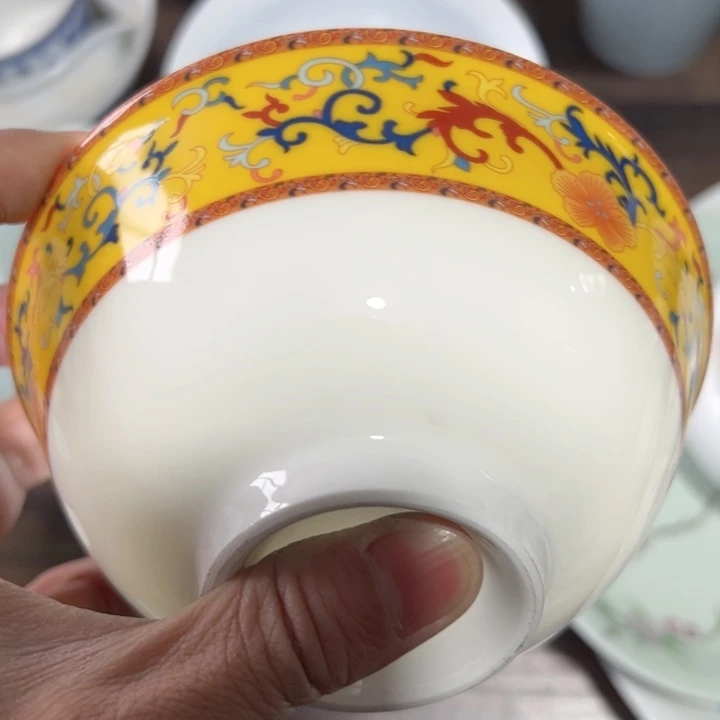 杯四点五寸黄如意一个