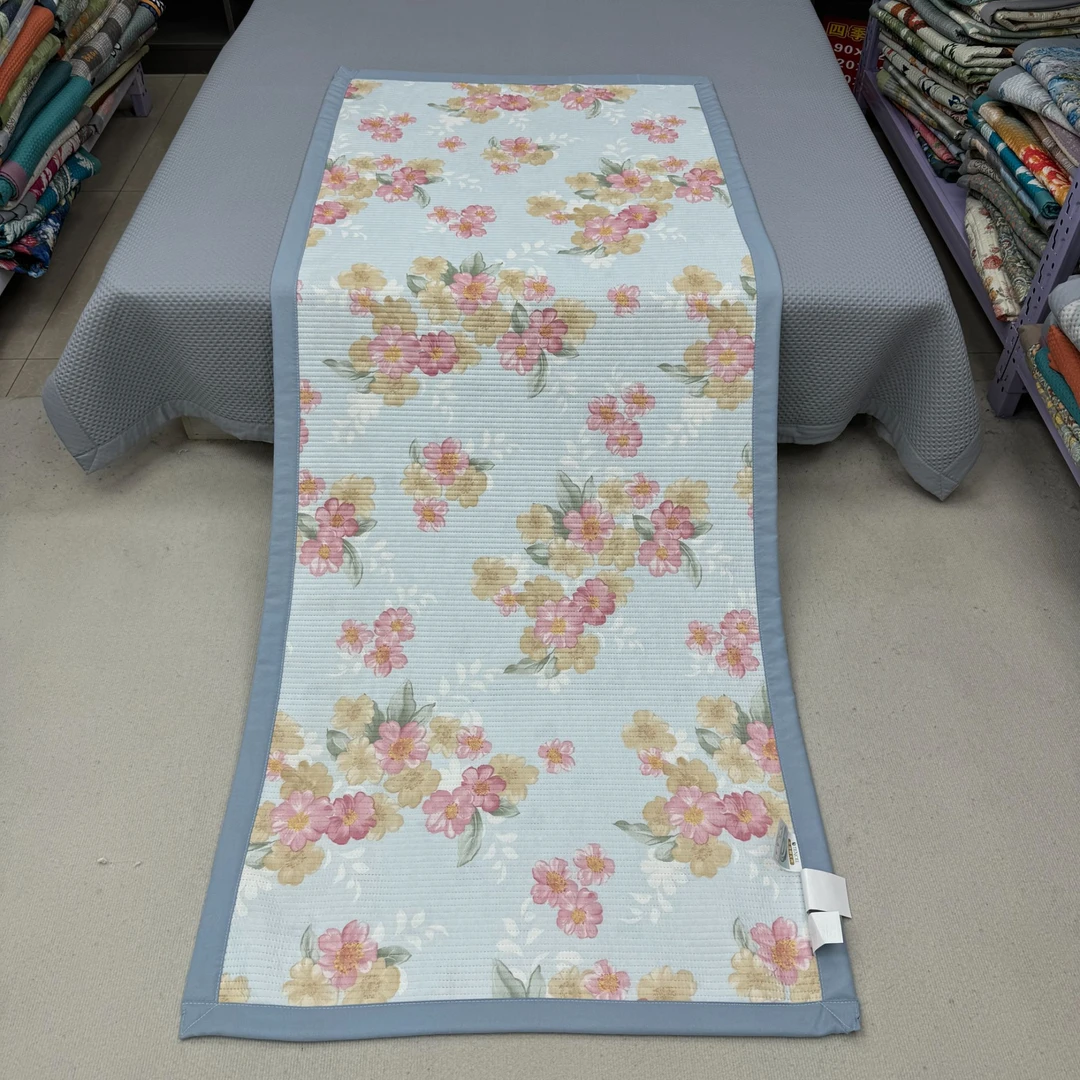 蓝梦90*220cm凉席夏季凉感床盖沙发垫学生宿舍床垫舒适可水洗