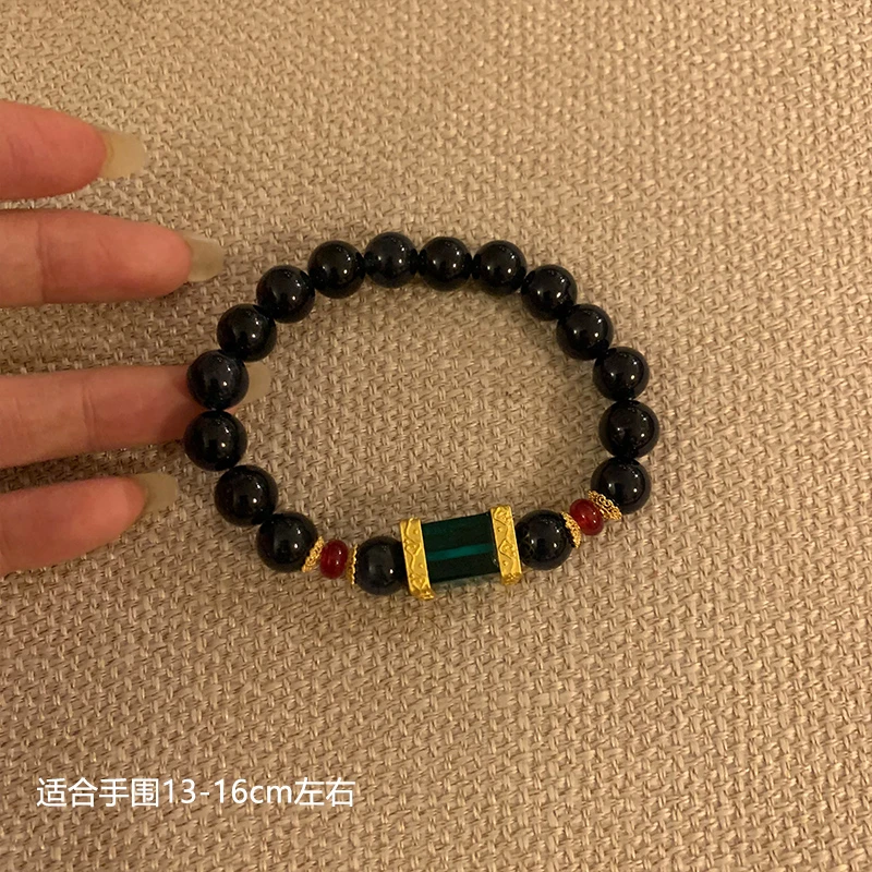 合金莫桑石手链 小众气质百搭甜美简约温柔手链8967-03