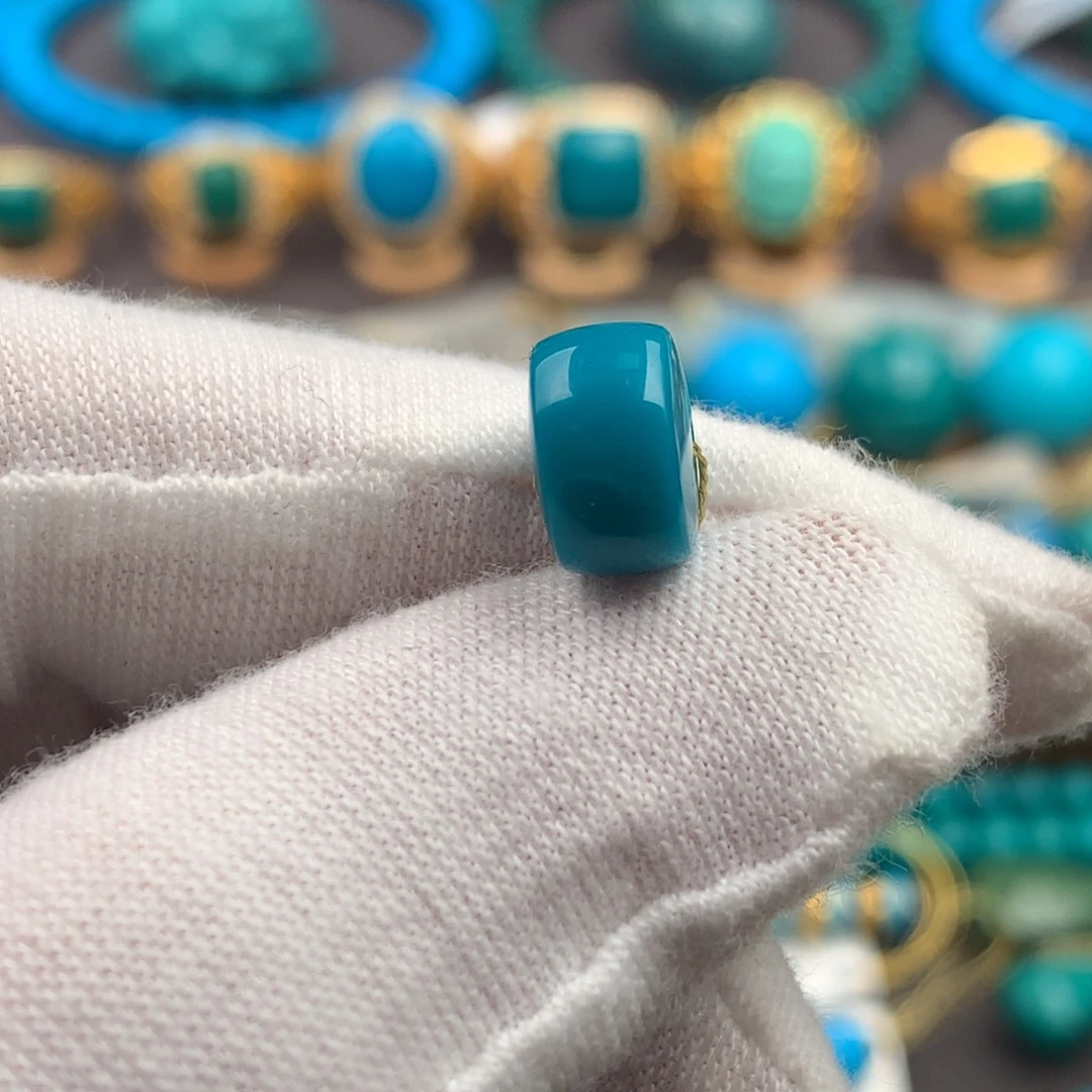 绿松石未镶嵌发饰9.3mm