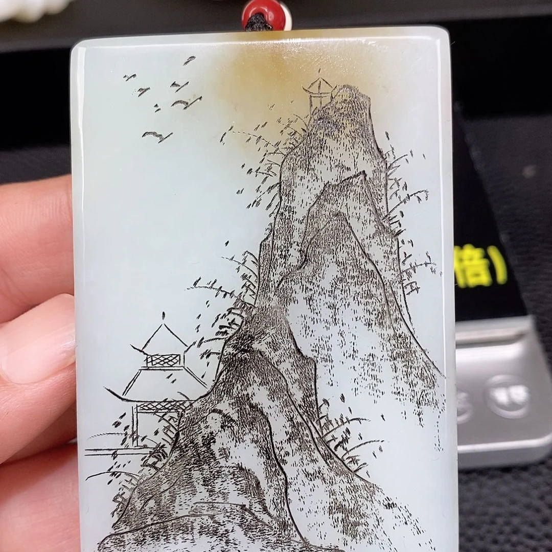 颈饰未镶嵌和田玉