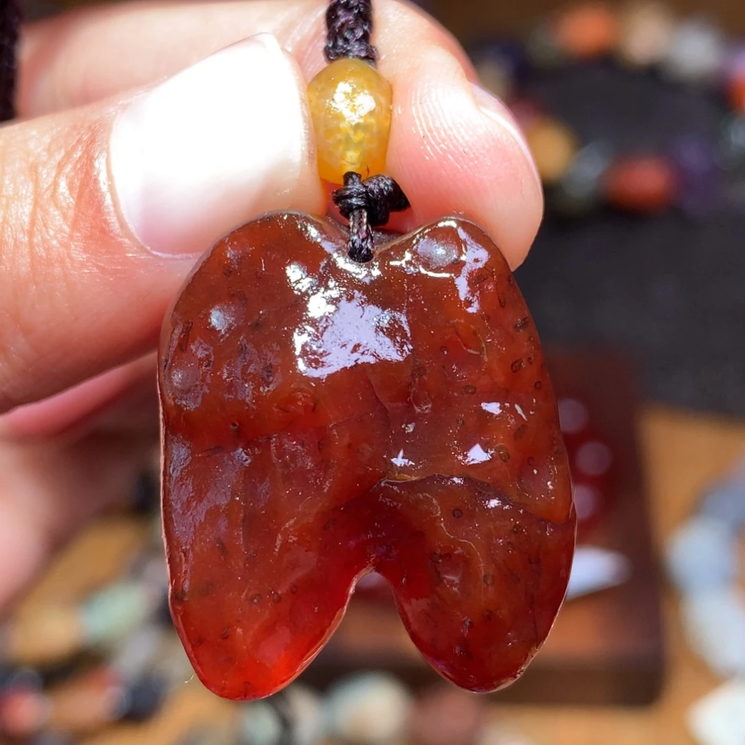 未镶嵌玛瑙/玉髓珠宝半成品