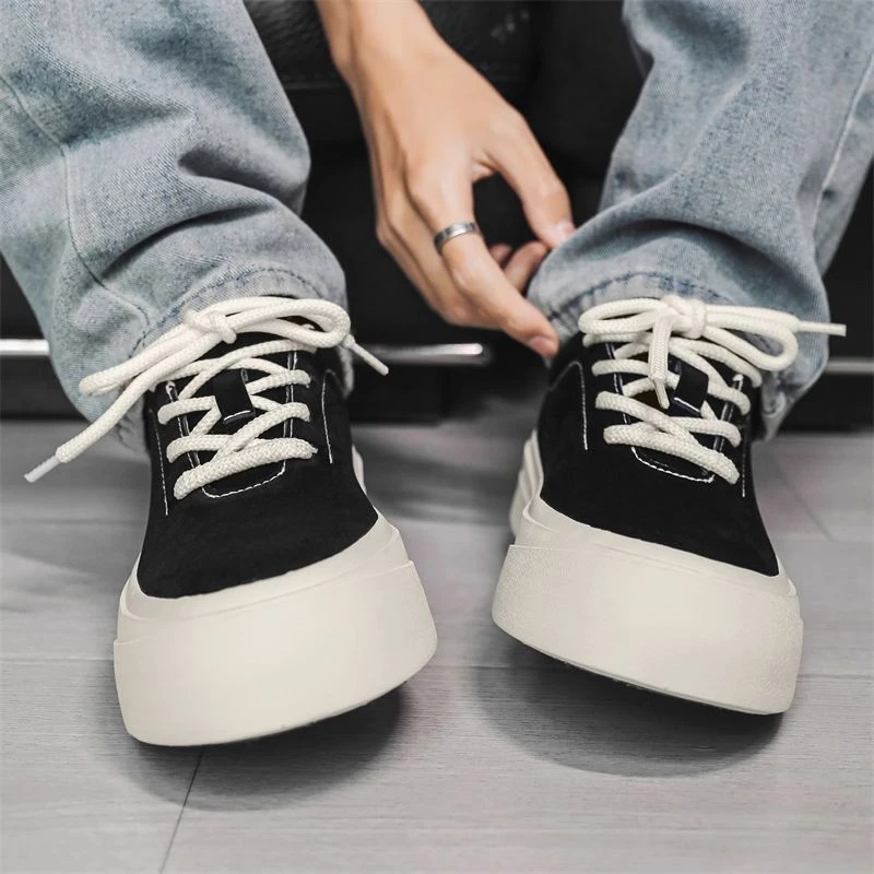 2025夏季新款男鞋潮流百搭个性春季时尚板鞋男士休闲潮流运动男鞋