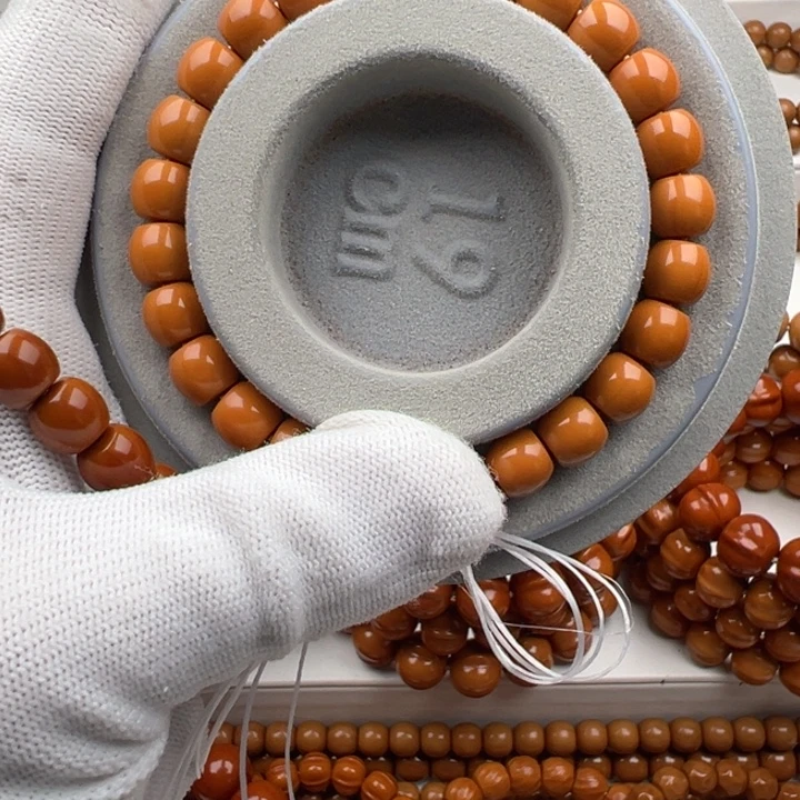 墨***言猴头核桃手串小直切