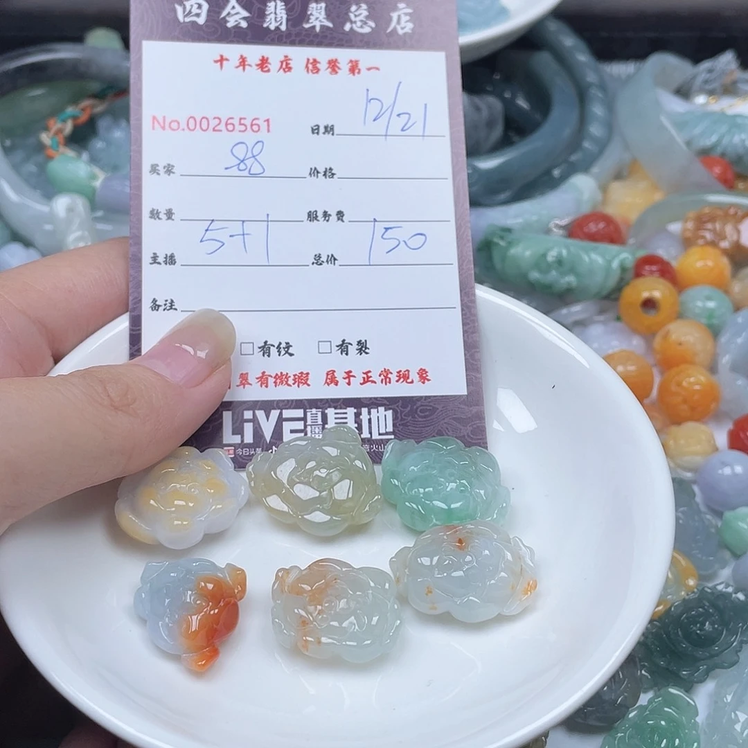 颈饰未镶嵌翡翠R****8