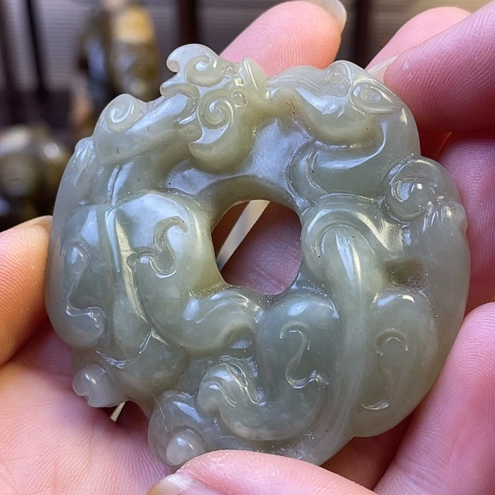 未镶嵌和田玉（糖玉）挂件