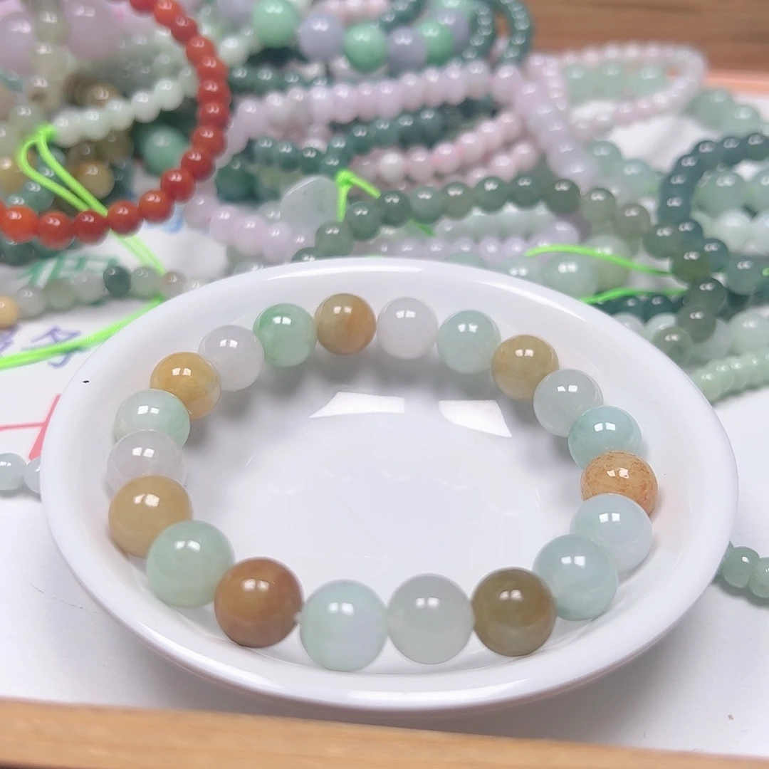 【闪购商品】未镶嵌手链翡翠A***人卡10