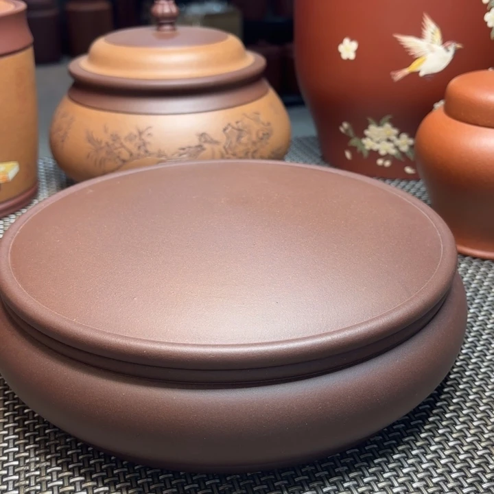 紫砂茶叶罐中高端紫砂茶叶罐