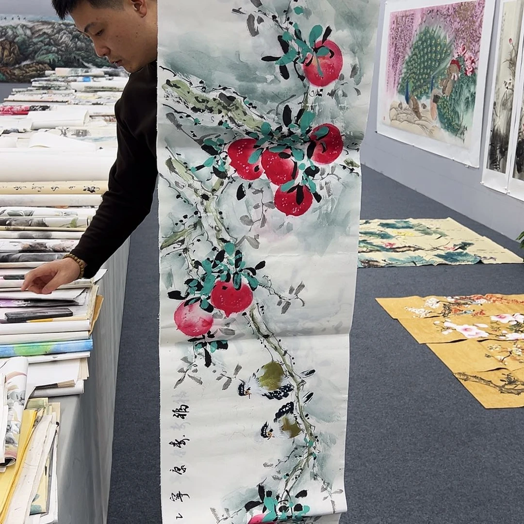 国画纯手绘作品欣赏