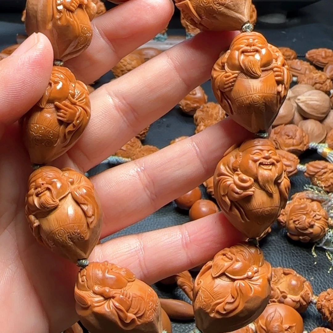 橄榄核手串/手链2.3包衣大财神