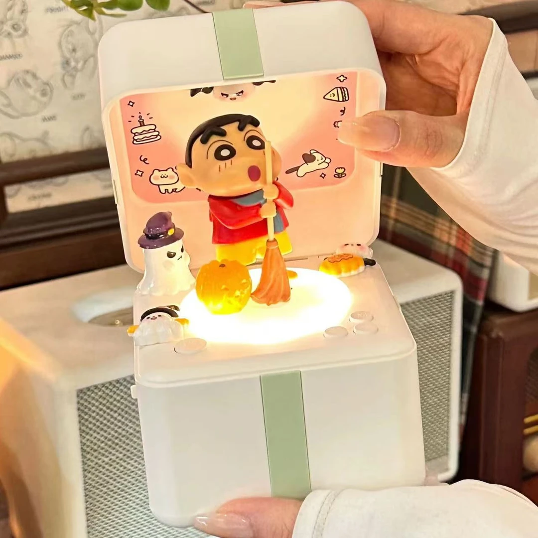 蜡笔小新蓝牙音箱迷你唱片机音响可爱生日礼物女生男生送闺蜜朋友