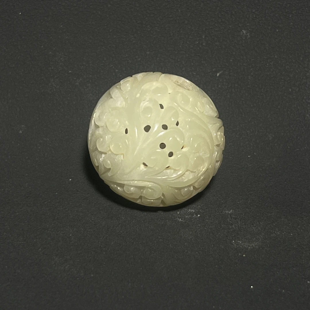 清代镂空花卉香囊/DJ08131/集萃斋