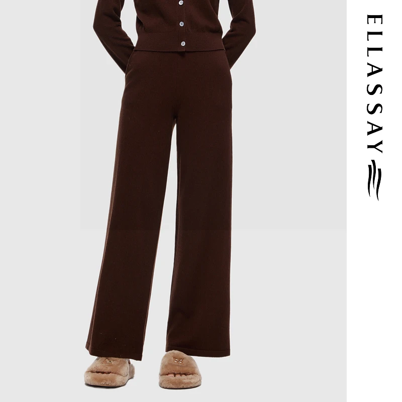 ELLASSAY歌力思秋季新款简约休闲裤女E3504300