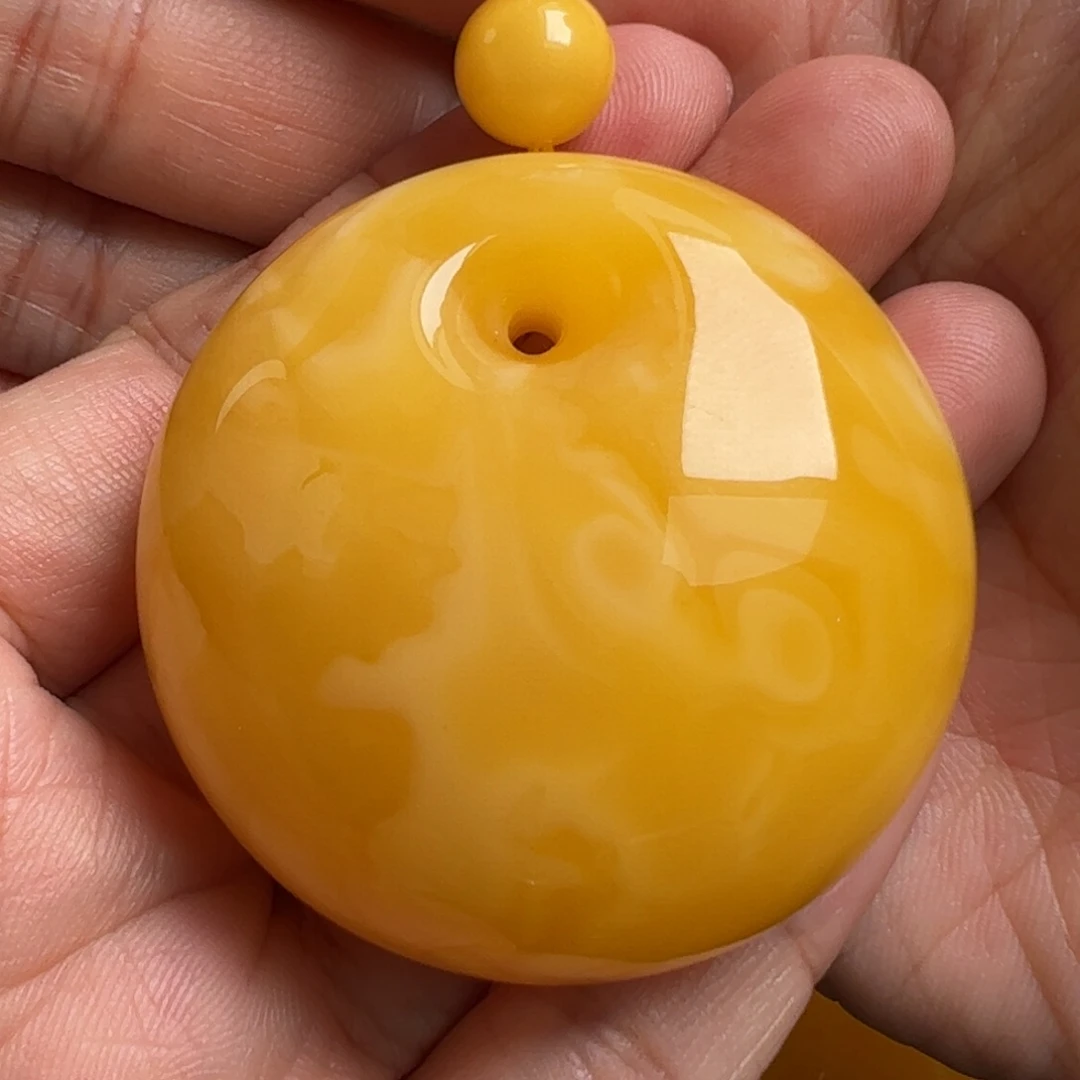 未镶嵌毛衣链蜜蜡无优化