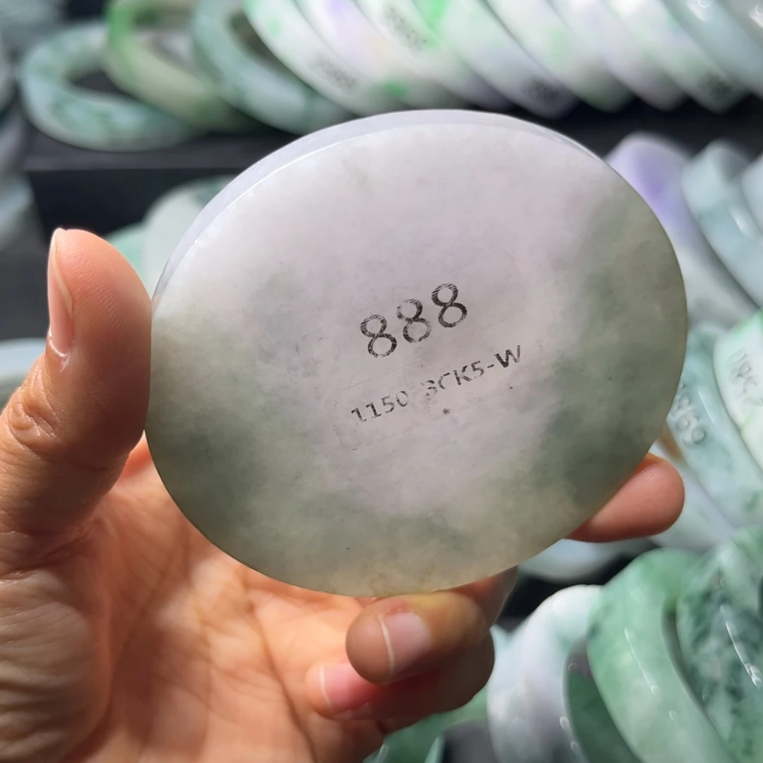 未镶嵌翡翠手镯未镶嵌定制翡翠