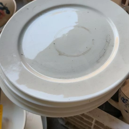瓷片磁州窑盘碗壶杯有