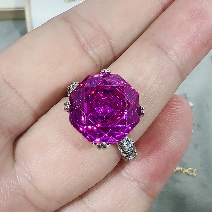 钨金无红宝蓝宝满钻镶嵌大宝贝