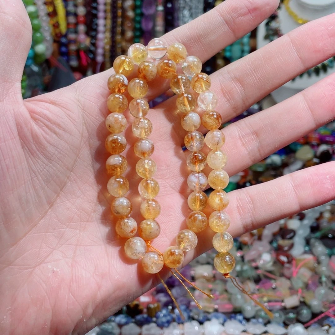 石英质玉卡8暴力黄塔晶未镶嵌