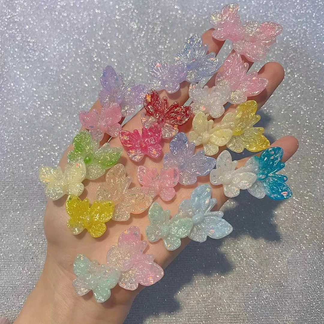 萤火虫双蝴蝶配饰