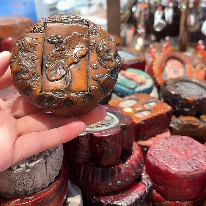 麻线鼓茶宠杯垫盖置