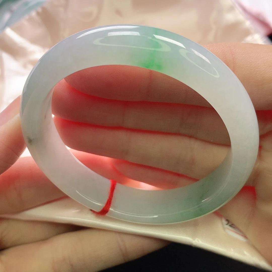 翡翠未镶嵌手镯缅甸52