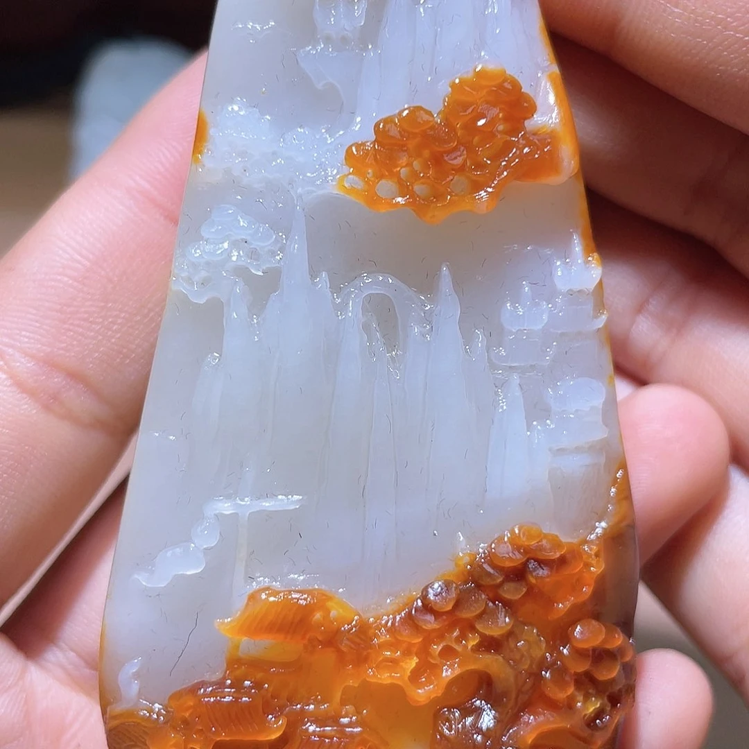 和田玉颈饰未镶嵌A7