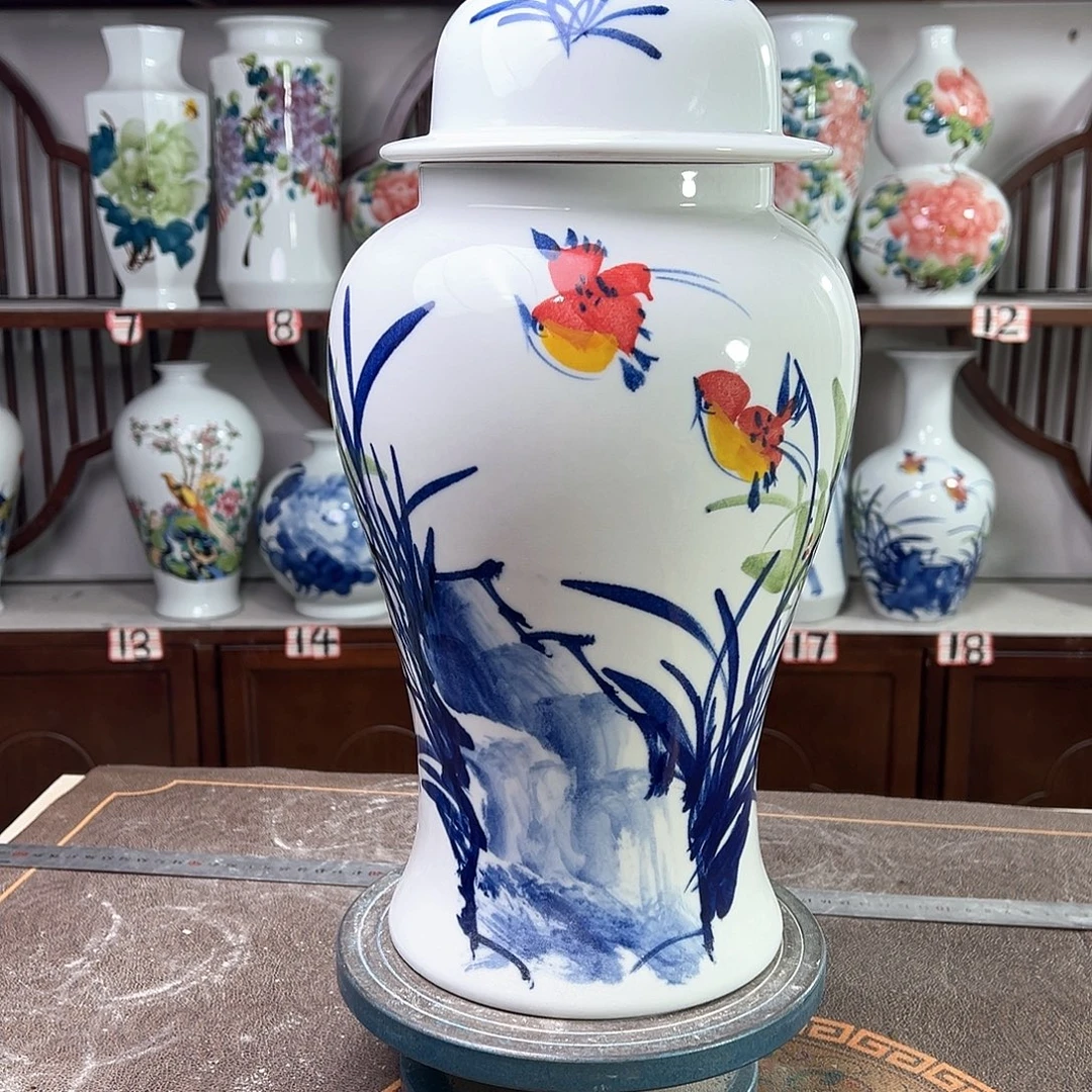 摆件景德镇陶瓷将玉