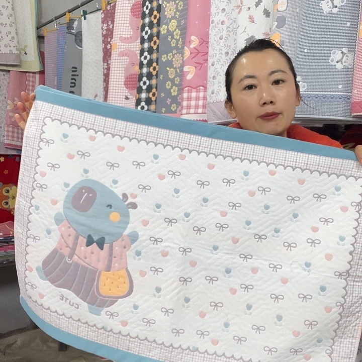 棉特价绿色快乐熊