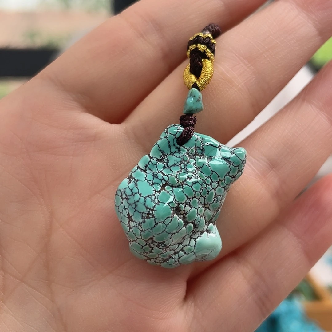 未镶嵌绿松石珠宝奇石