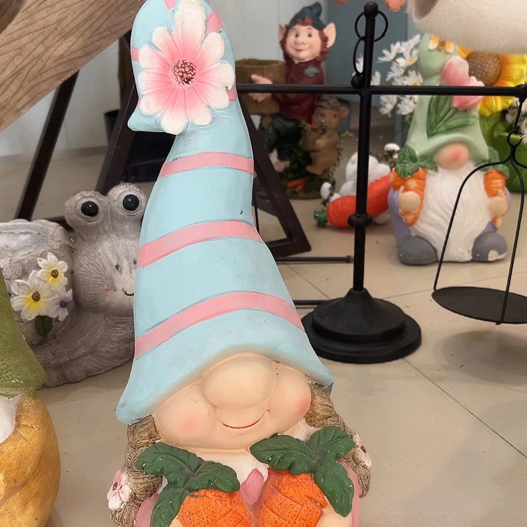 花园摆件红红火火