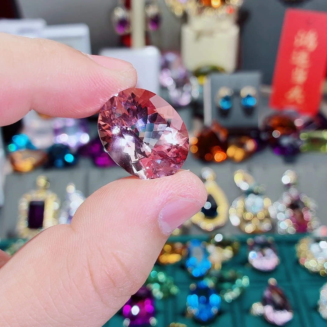 裸石绿柱石（摩根石）裸石