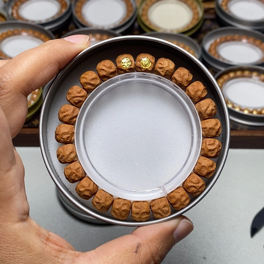 猴头核桃手串95号18k双标观山无相10+左右