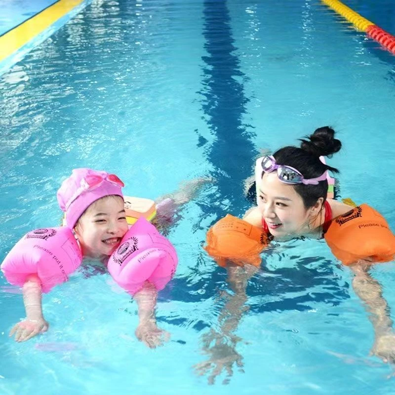 儿童游泳圈成人水袖手臂圈游泳装备大人小孩初学浮漂圈加厚泳袖TJ