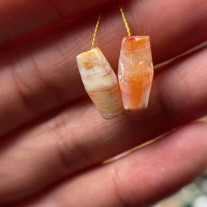 玛瑙/玉髓未镶嵌吊坠(不含链)