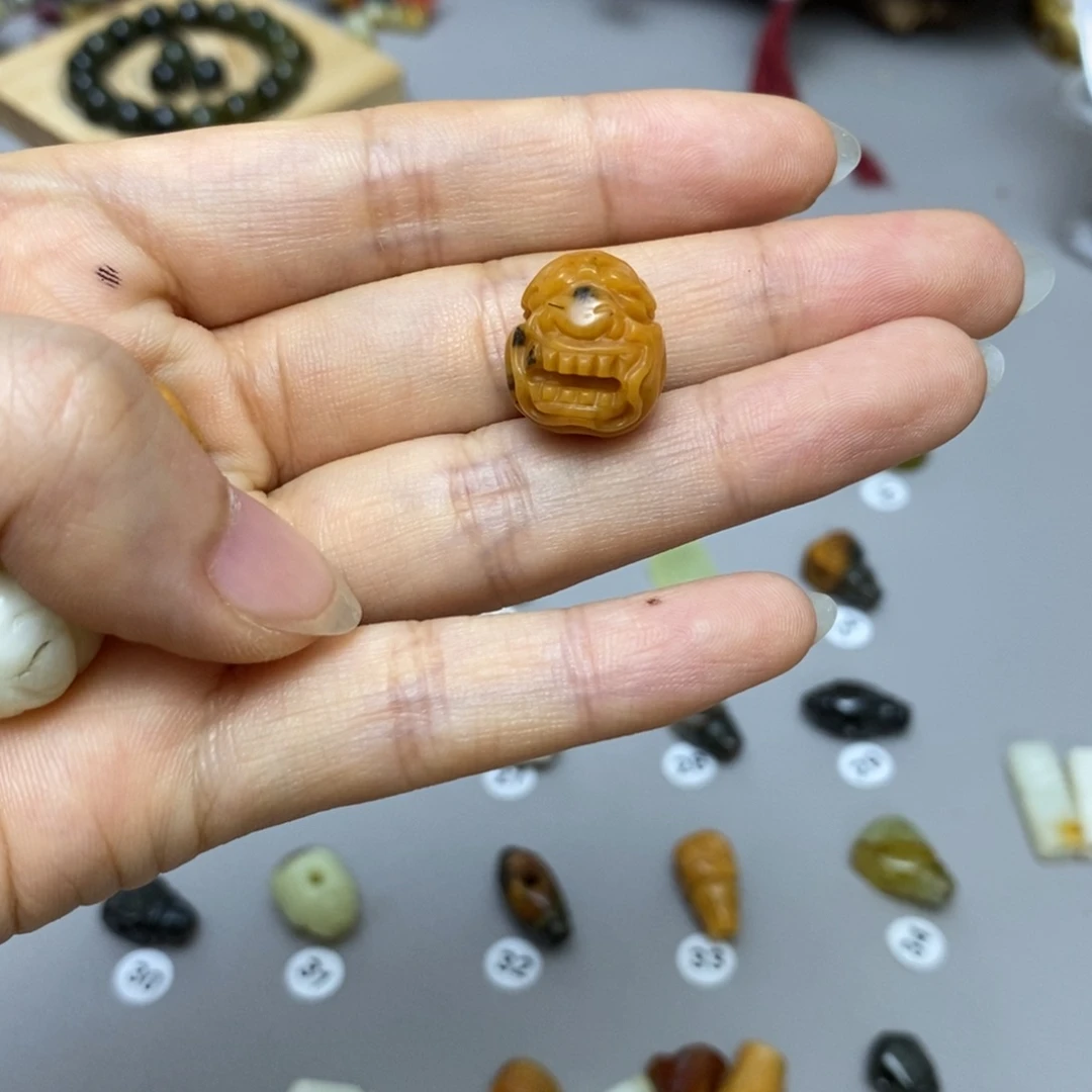 蛇纹石玉合金配饰0**0