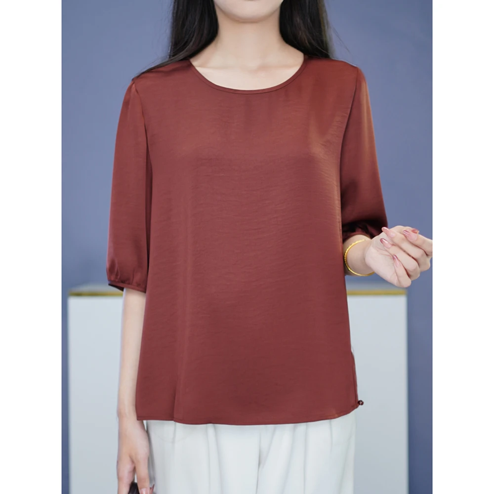 夏季洋气高贵显瘦T恤胖妹妹大码女装遮肚子加宽衣服精致短袖上衣