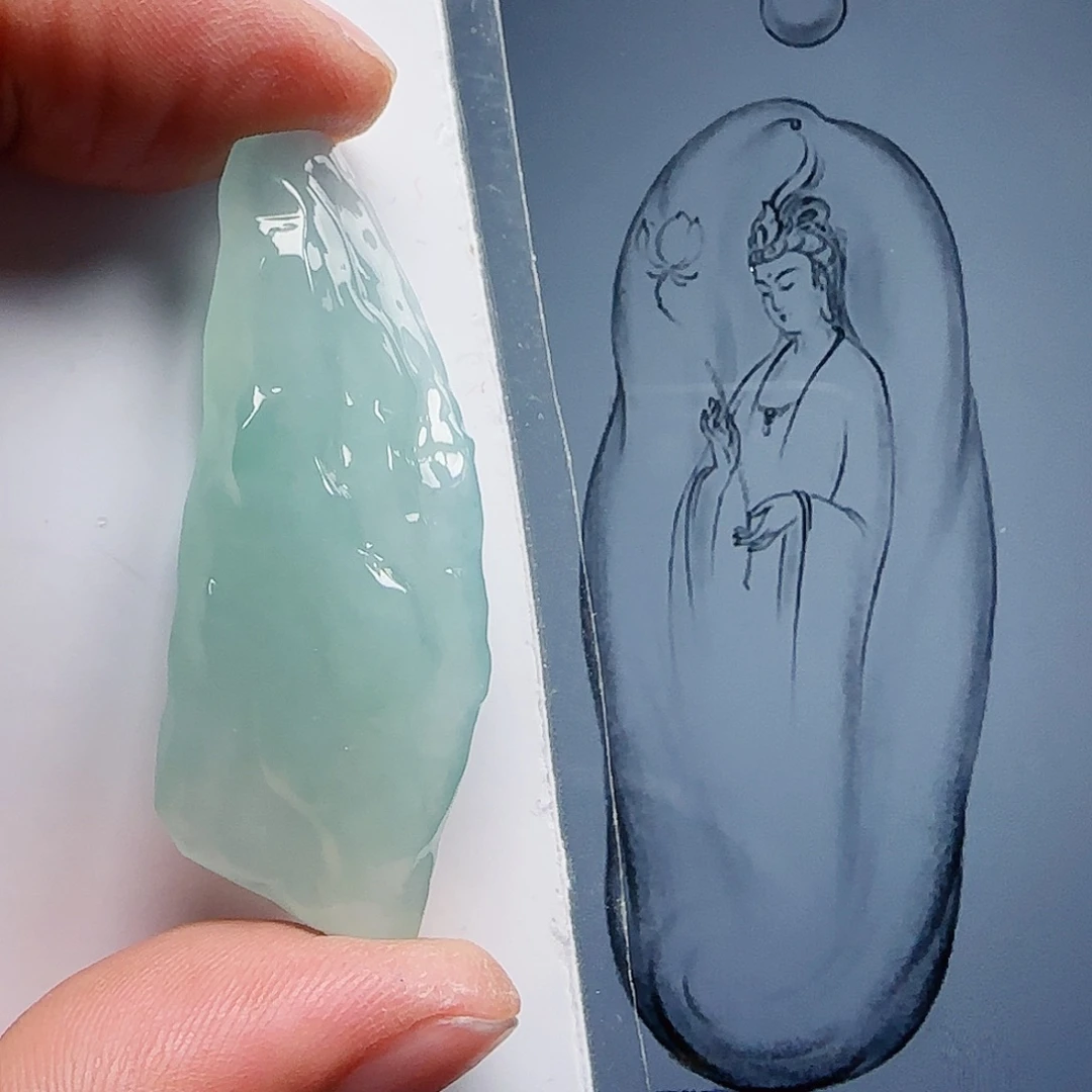 定制翡翠未镶嵌翡翠