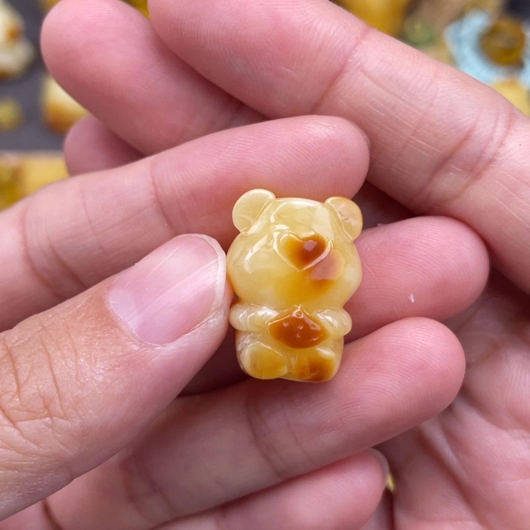 裸石琥珀未镶嵌蜜蜡