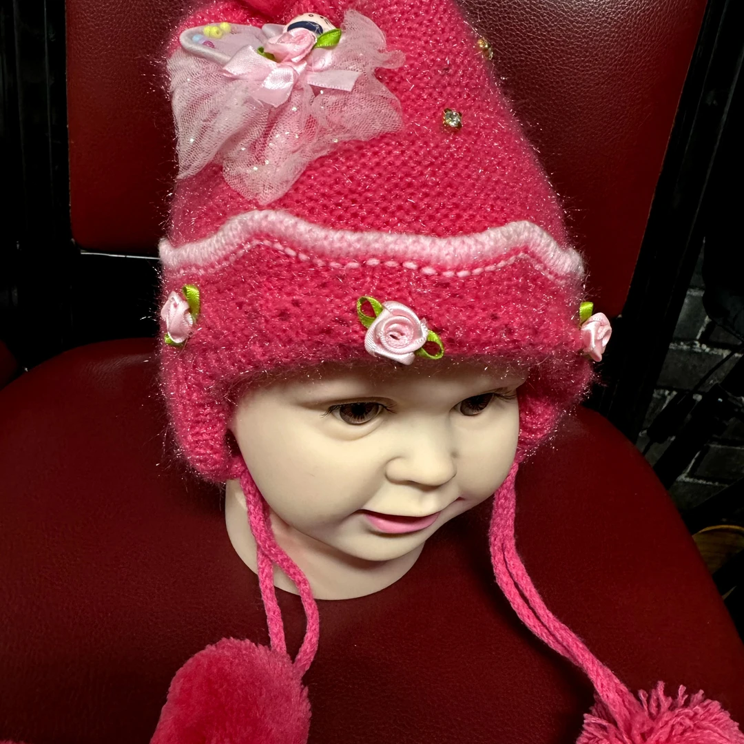 宝宝暖和帽子男女同款