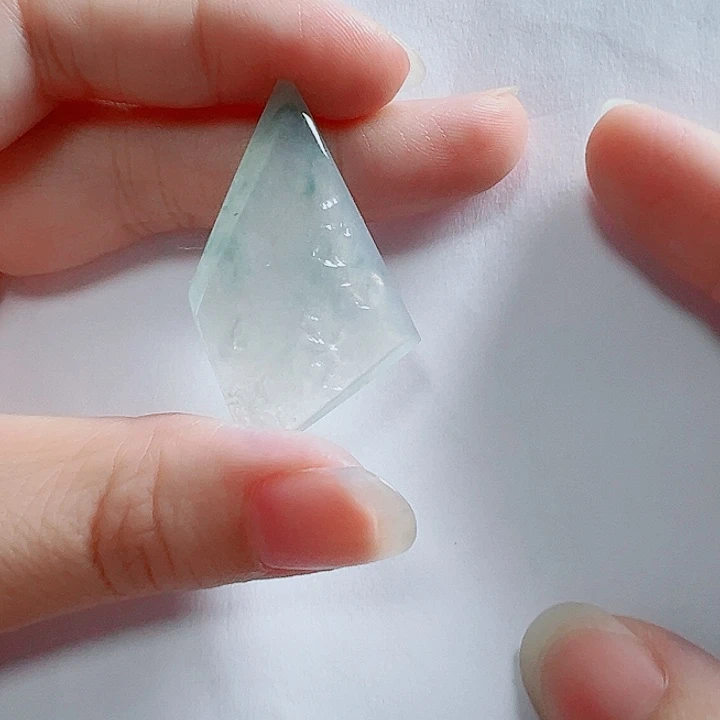 叶***花未镶嵌定制翡翠天然翡翠